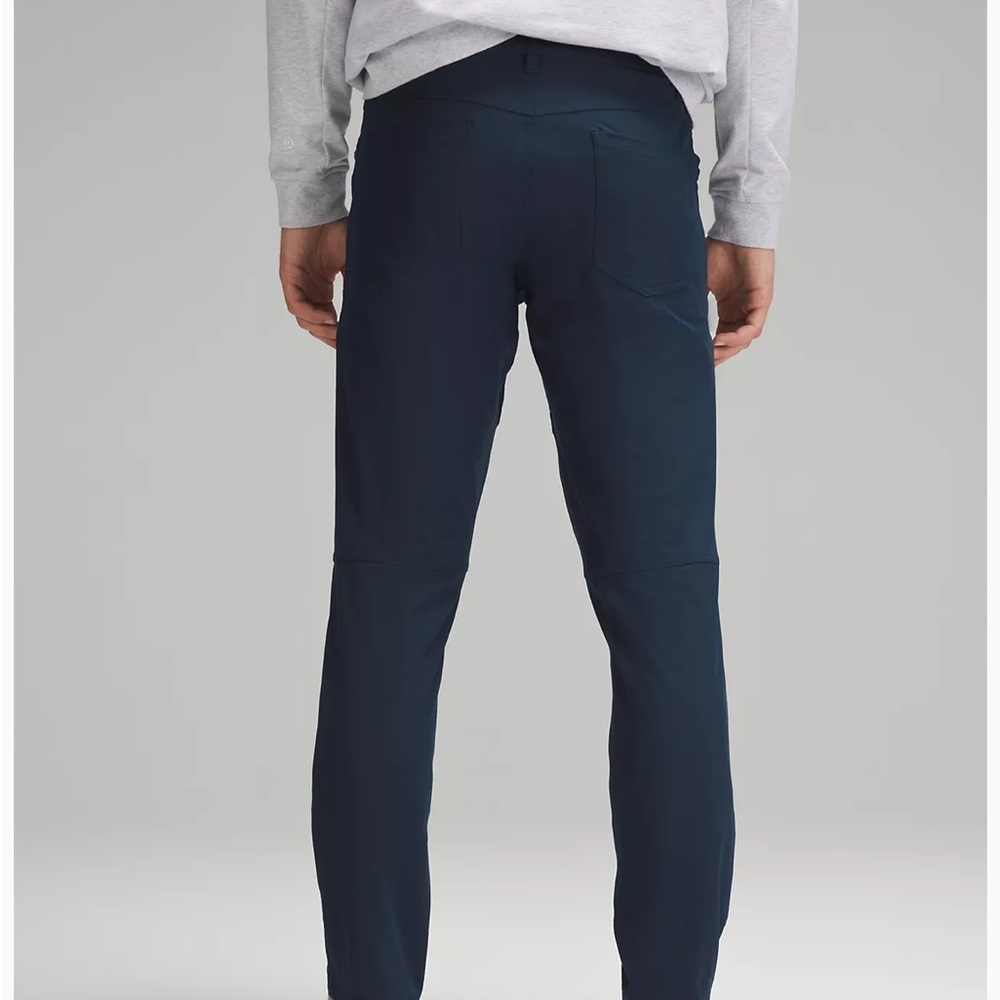 Lululemon Men’s ABC pants navy waist 34 - Picture 2 of 5